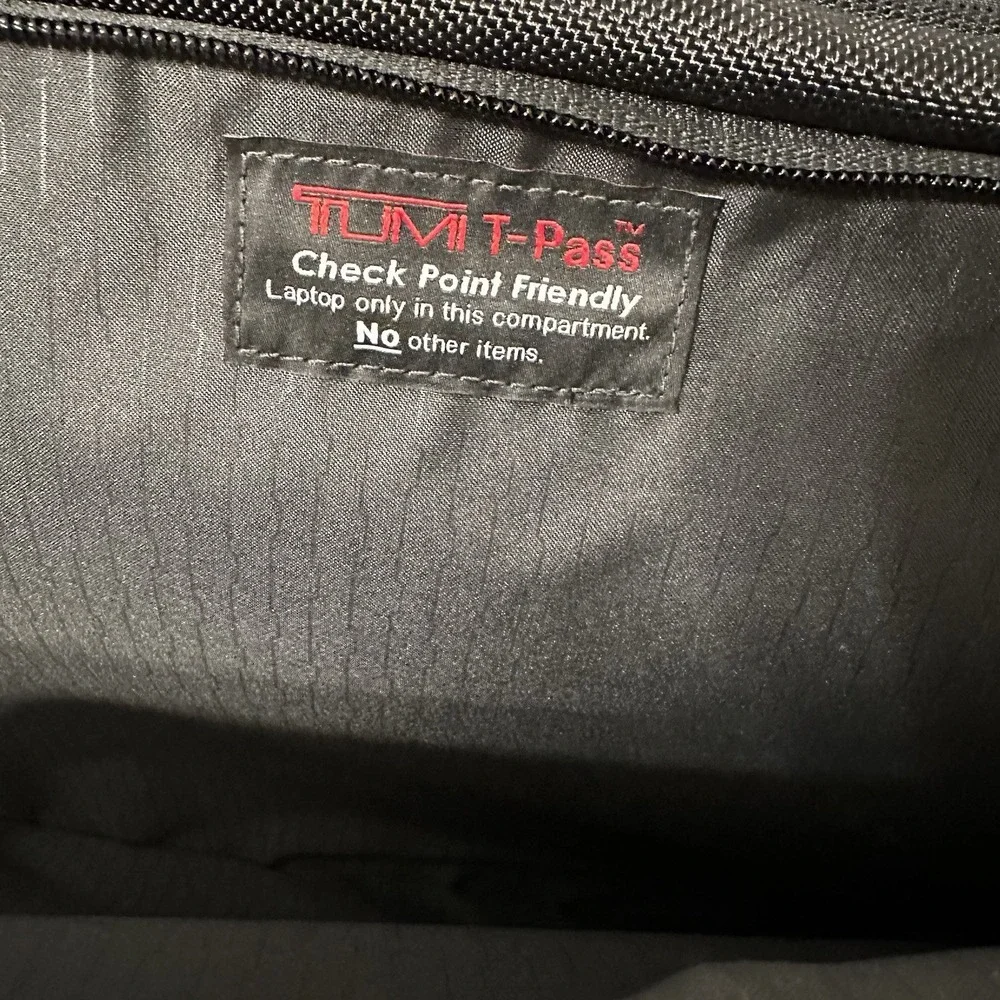 Tumi T-Tech 67555D T-Pass TSA Presidio Travel Expandable Laptop Bag Briefcase